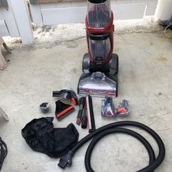 PRICE IS FIRM LIKE NEW Red Color ProHeat 2X Revolution Pet Carpet Cleaner WITH FULL ATTACHMENTS LIGHT WEIGHT  139 You are more than welcome to test t