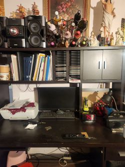 Working desk, Entertainment center, and computer desk