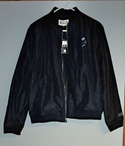 women's black bomber jacket in size XL from Baseballism