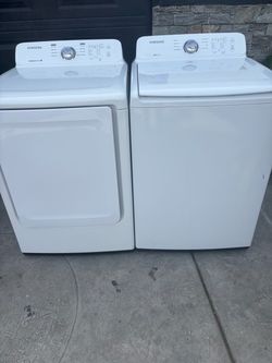 Samsung washer and dryer electric set great working condition