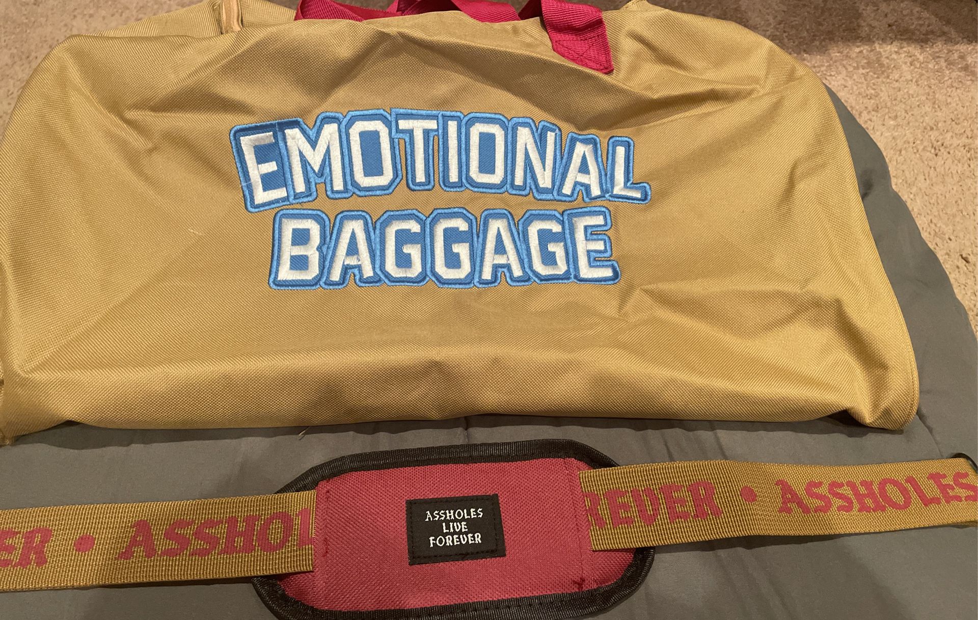 Emotional Baggage Duffle Bag