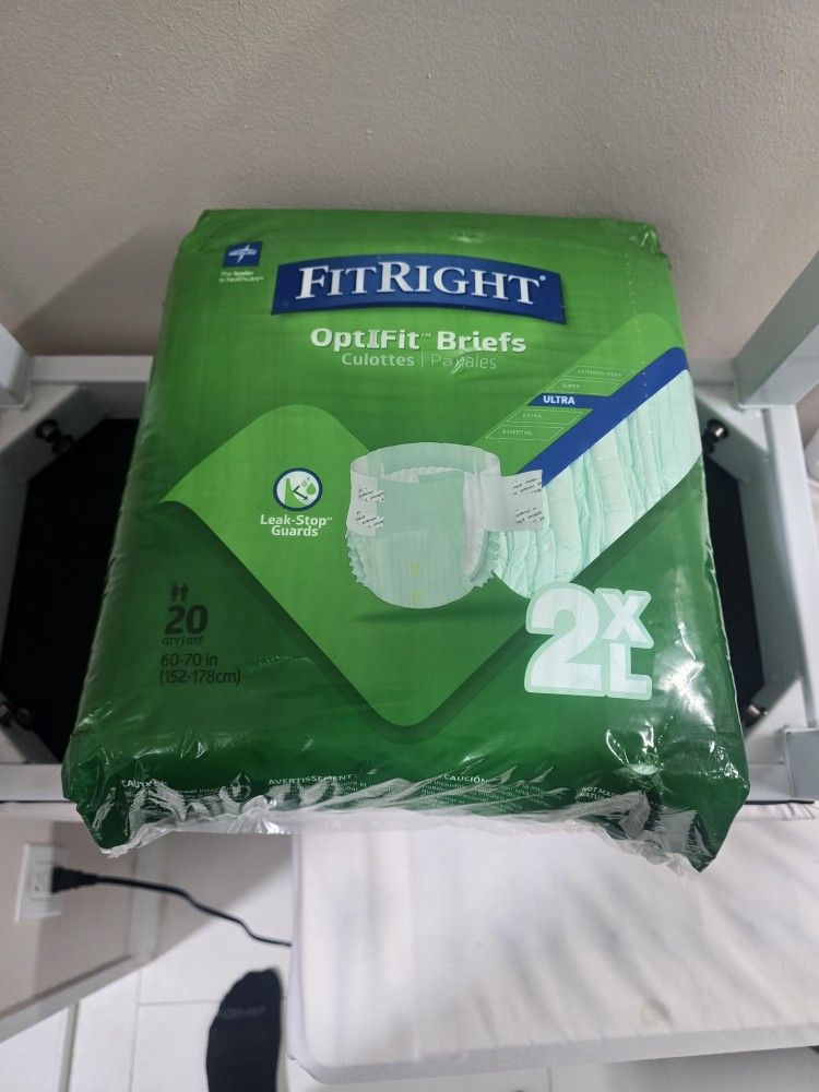 Aduld diapers New Never Used