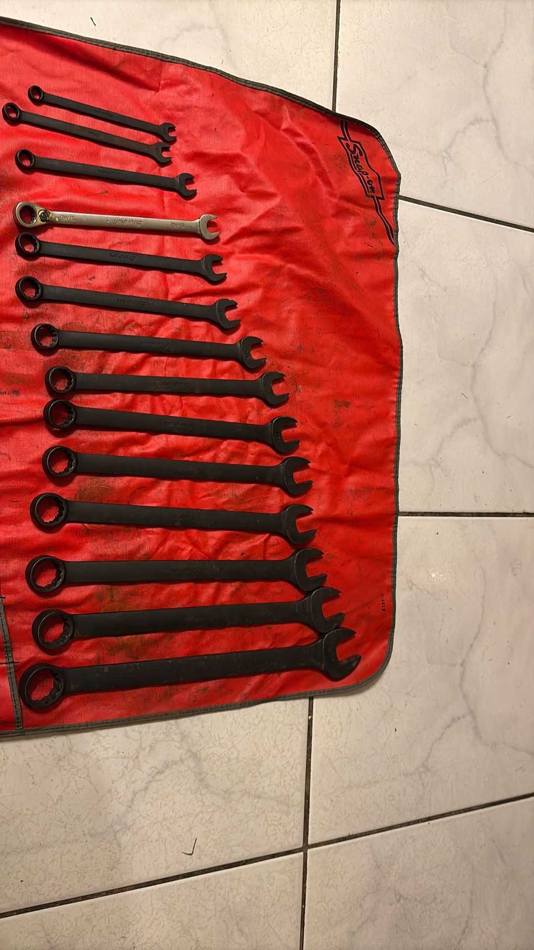 Snap On  14 PCs Set  One Archer SR80A  All 500