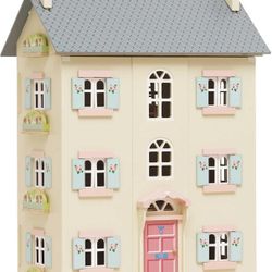 Le Toy Van Cherry Tree Hall Wooden Dollhouse