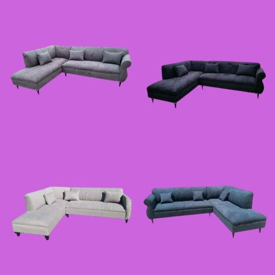 Brand NEW SECTIONAL CHAISE Lounge Sofas COUCHES