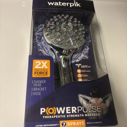 Waterpik Shower Head With Hose Package