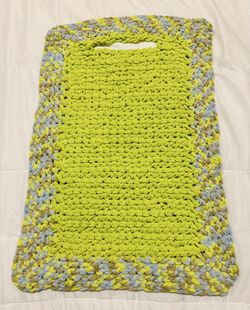 Crocheted Car Seat/Stroller Blanket/Poncho