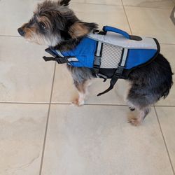 Pet dog life jacket