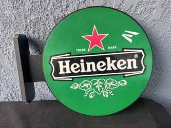 Garage Beer Bar Sign Heineken