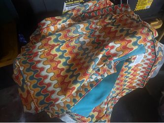 Free fabric, pillow case outside door.