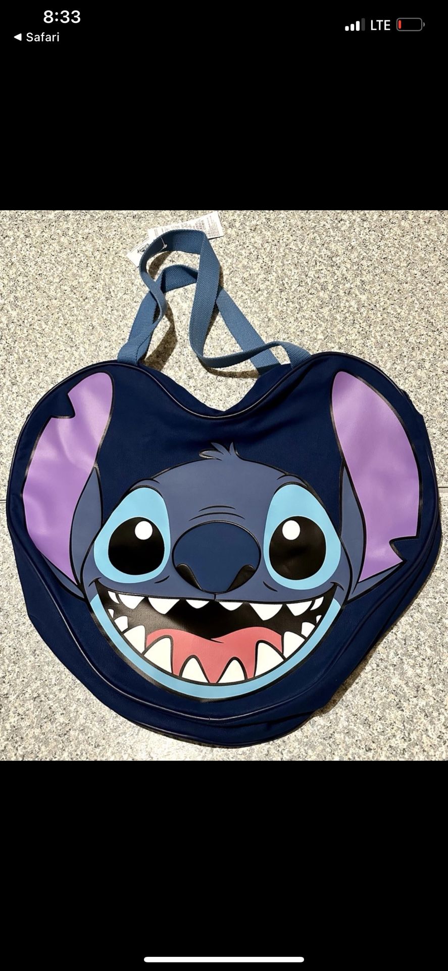 Disneyland Stitch Tote Bag 