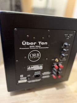 Orb Audio Subwoofer Uber Ten 300 Watt