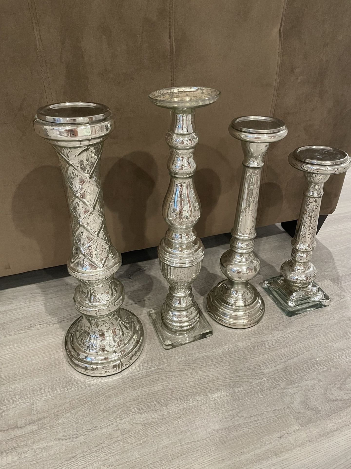 4 Tall Candle Pillars