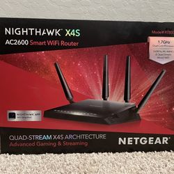 Nighthawk X4S AC2600 Smart WiFi Router