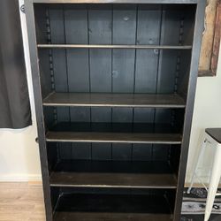 Black shelf