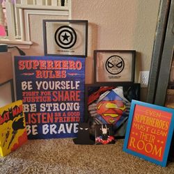 Superhero Room Decor