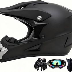 Motocross Helmet Youth Or Adult (XL)