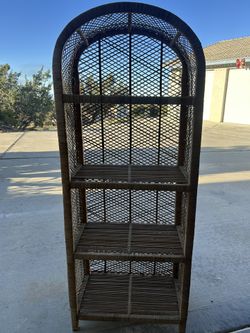 Rattan Wicked Arched Shelf