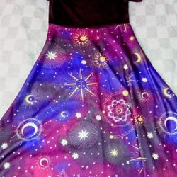 Galaxy Dress Size Medium 