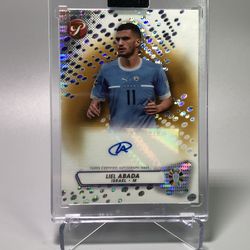 2023 Topps Prestine Soccer “Road To EUFA Euro 2024” Auto Liel Abada /50