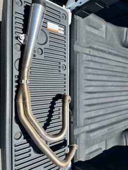 Sportster supertrapp exhaust system 2 into 1