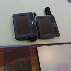 RCA DVD Player Portable With Monitor Dual Screen