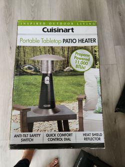 Tabletop patio heater
