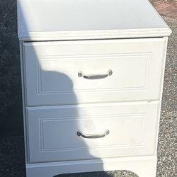 White Nightstand FREE