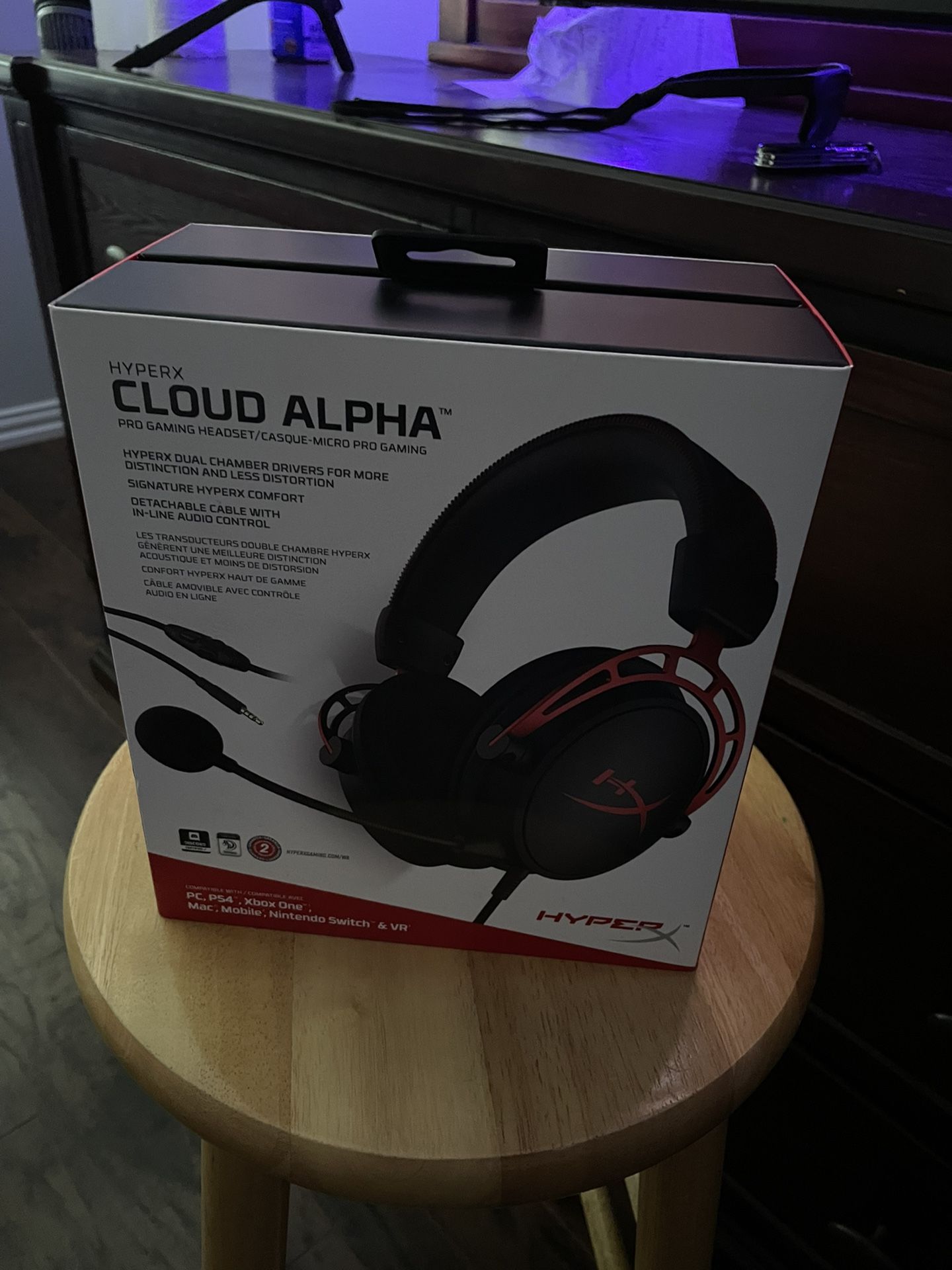 Hyper x Cloud Alpha Headset