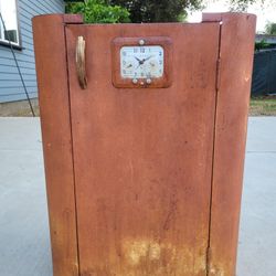 Vintage 1950s Westinghouse Electric Roaster Oven Cabinet 0nly