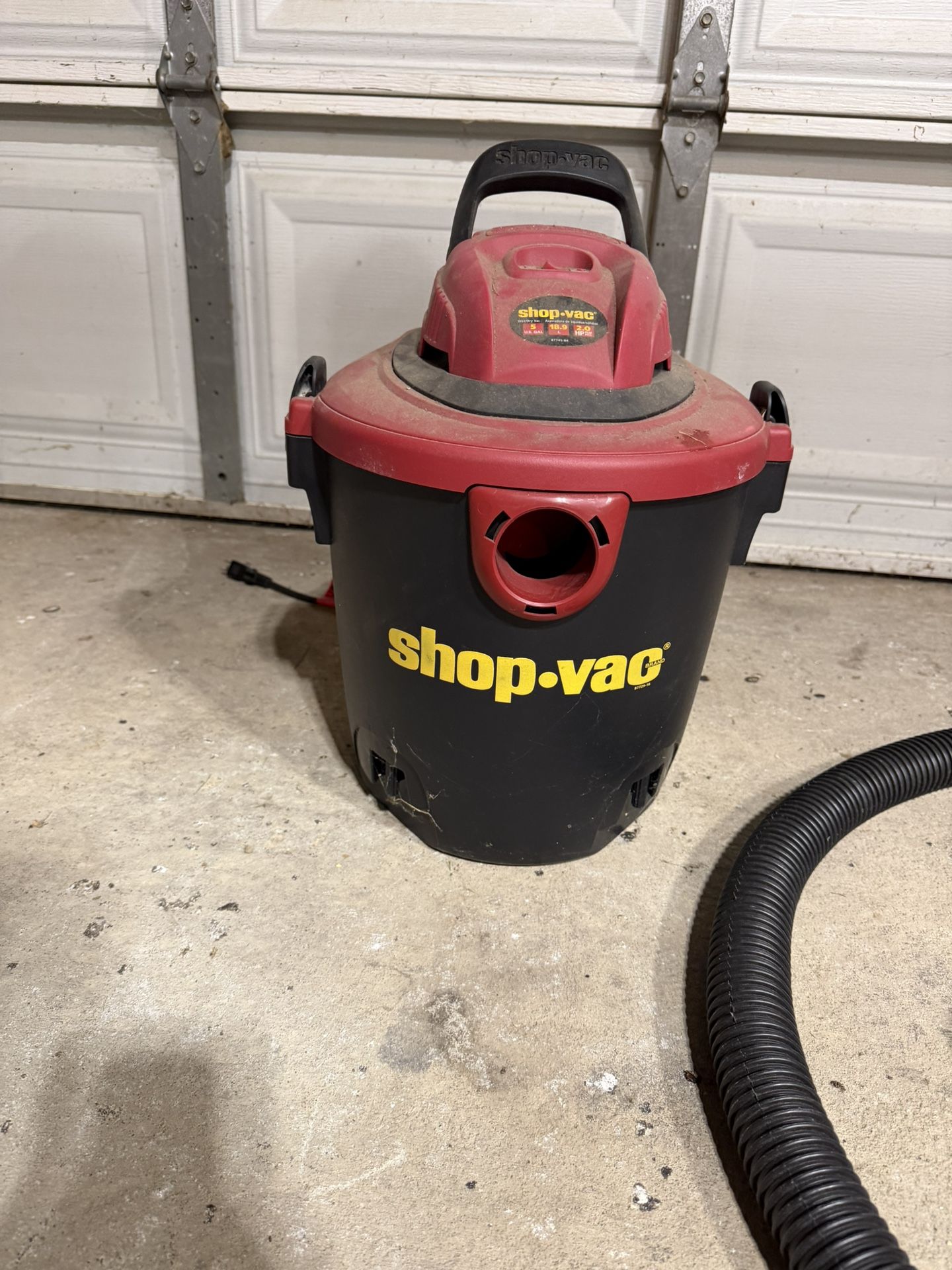 Shop Vac - 5 Gallon - Brand New
