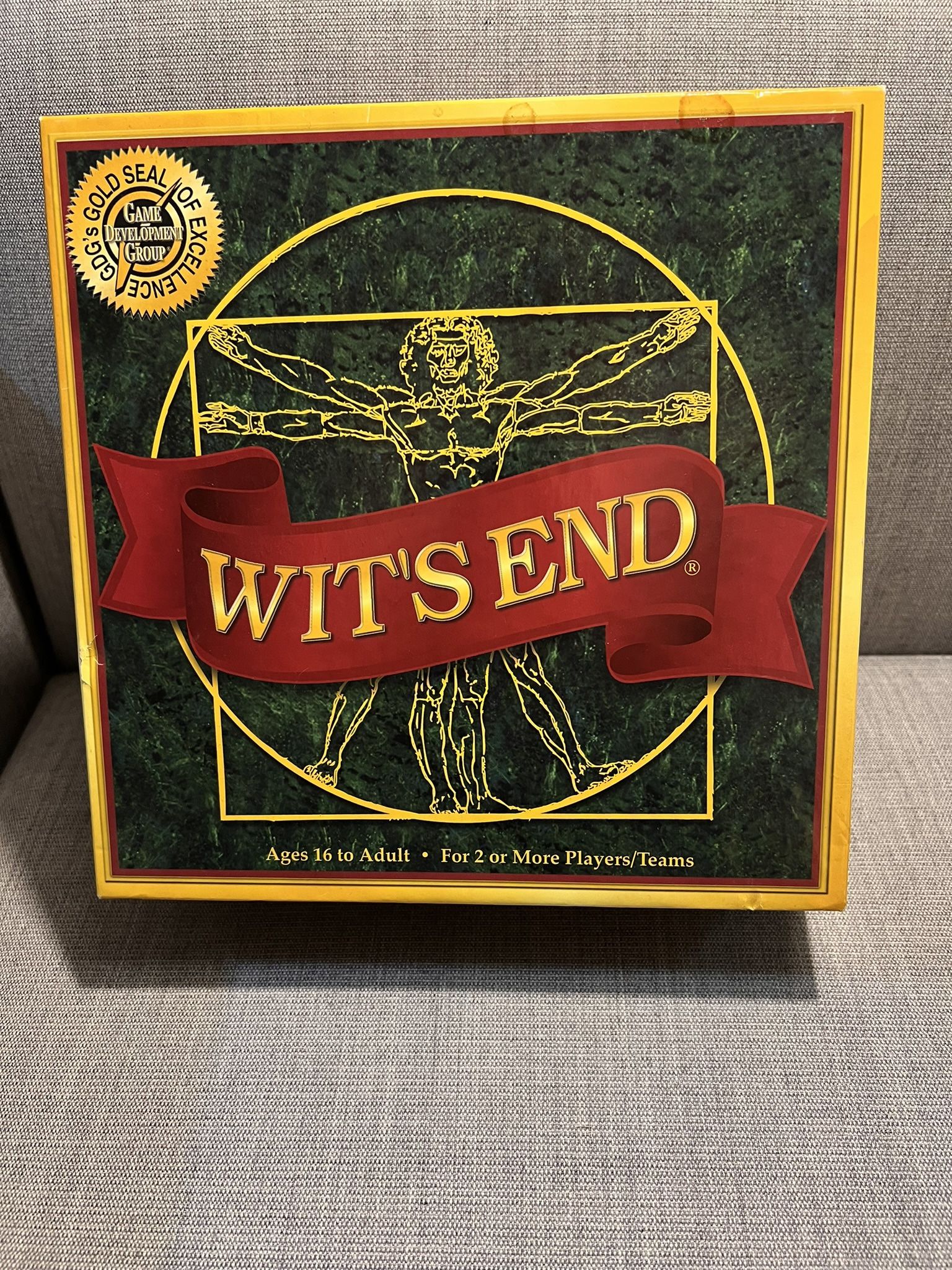 Wit's End Trivia Board Game   