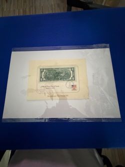 1976 Bicentennial $2 Bill First Day Issue