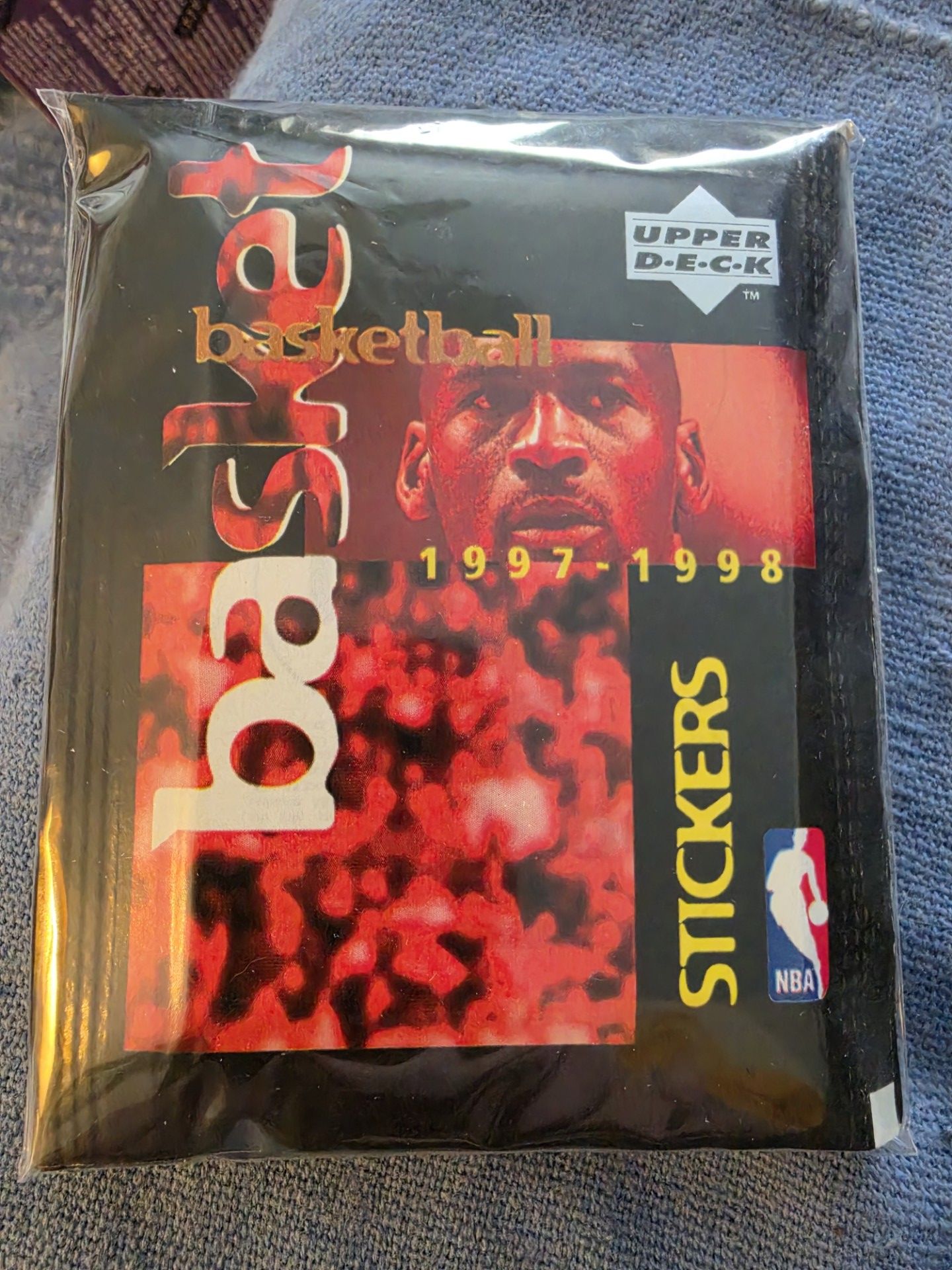 1997-98 UD European Stickers