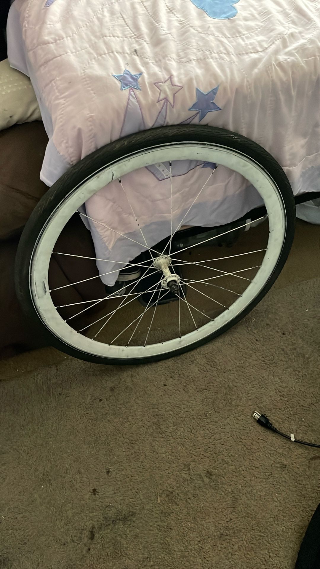 Fixie Rim With Thick Tire 700x35c