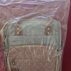 Diaper Bag Backpack with Changing Station