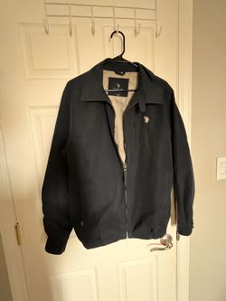 Dark Blue Polo Raincoat