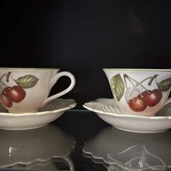 Villeroy & Boch Cascara Footed Cup & Saucer Set (Discontinued)