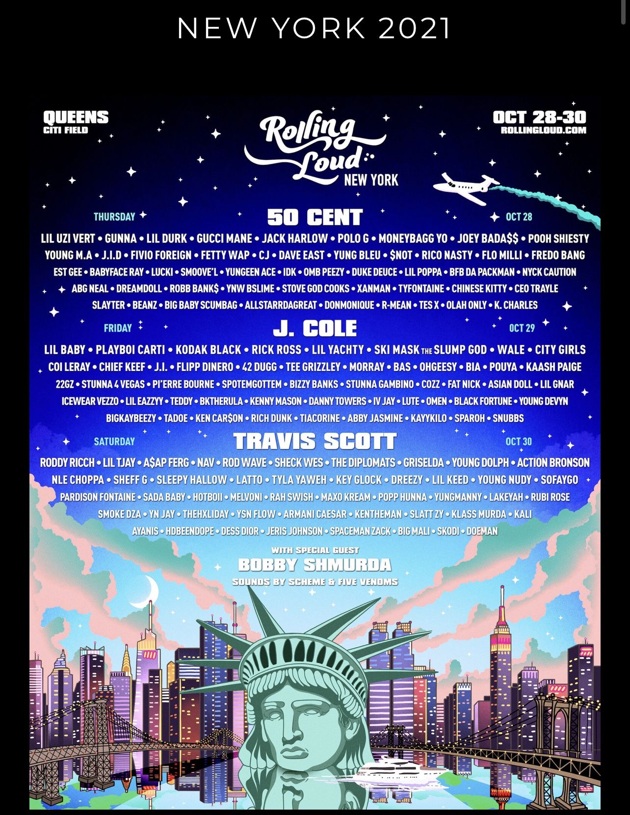 Rolling Loud VIP Ticket