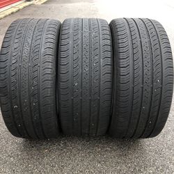 3 Continental Use Tires Size 245/45/18
