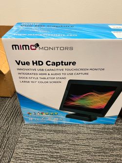 10” Touchscreen USB Monitor