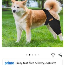 Dog Leg Brace Size Small Black Brand New