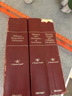Vintage Dictionaries From 70s Some Ware