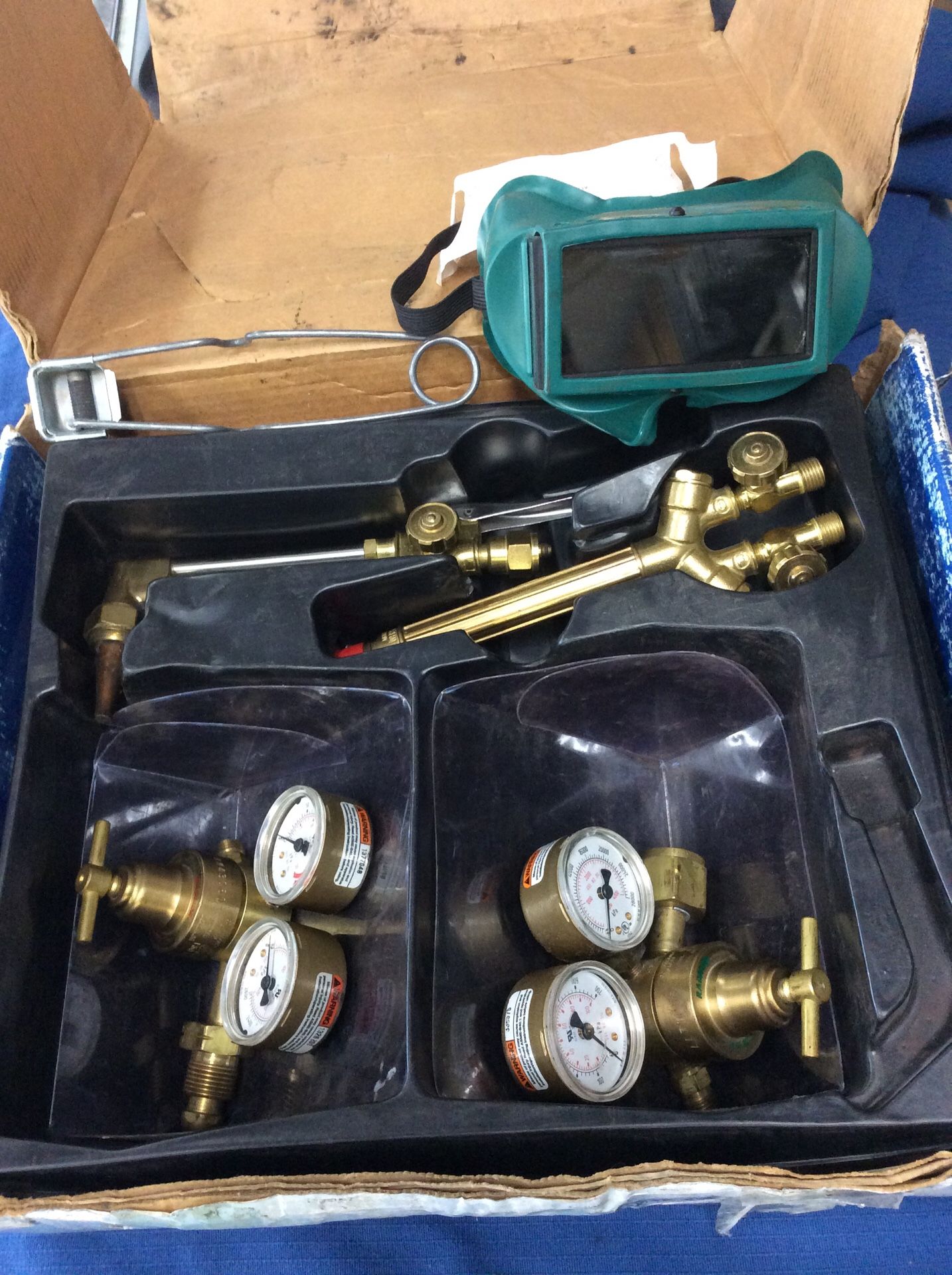 Radnor Pro Cutter Torch Set, ASIS, O2 gauge leaks