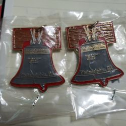 (2) Philadelphia, Pa Keychains