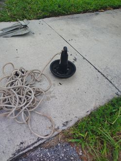 Anchor Mushroom with Rope