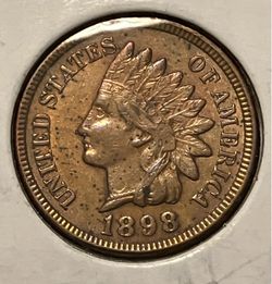 1898 Indian Penny