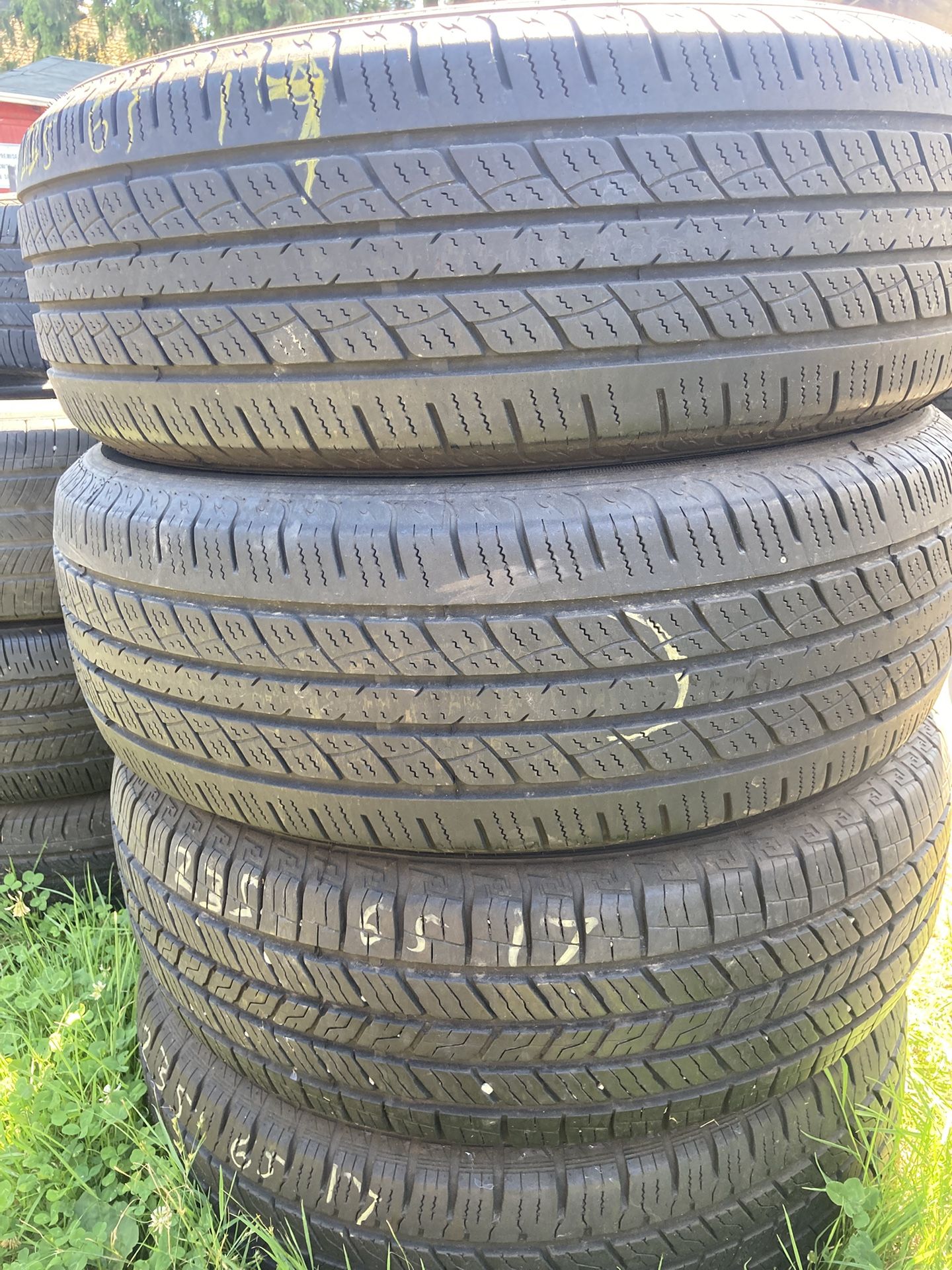 Pair And Pair Of 235 65 17 Tires