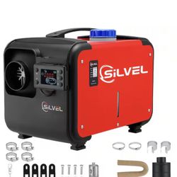 Diesel Heater 27297 BTU Diesel Air Heater Kerosene Parking Heating with Muffler and LED Switch for Car