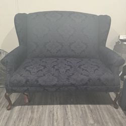 Vintage Blue Couch 